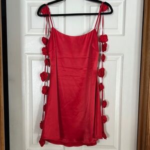 Boutique Lena Red Cocktail Dress